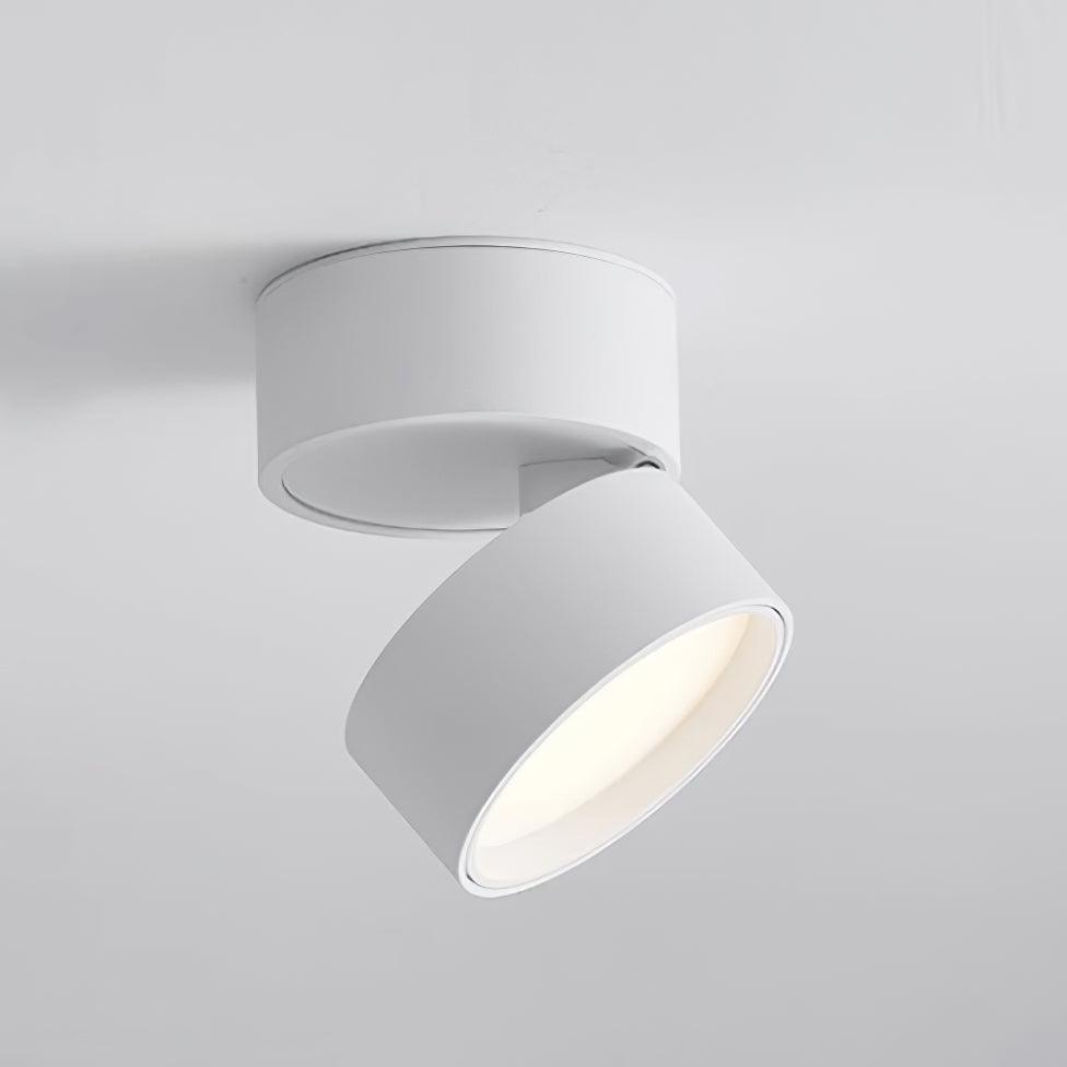 Adjustable Surface Mounted LED Ceiling Spotlight with Rotating Head