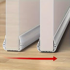 Adjustable Under Door Draft Stopper with Double Seal for Noise and Cold Air