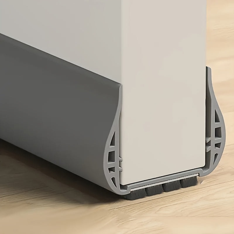 Adjustable Under Door Draft Stopper with Double Seal for Noise and Cold Air