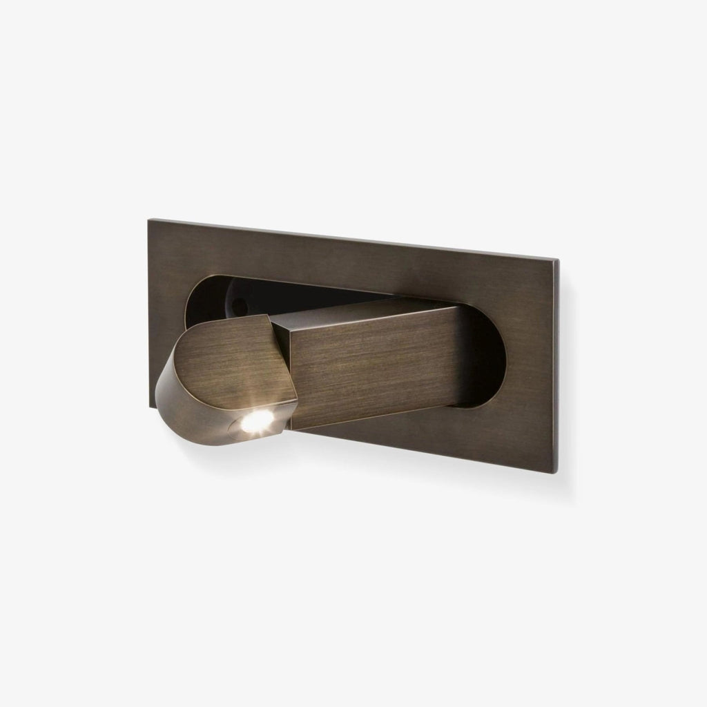 Aluminum LED Reading Wall Light with Adjustable Rotating Head for Bedside
