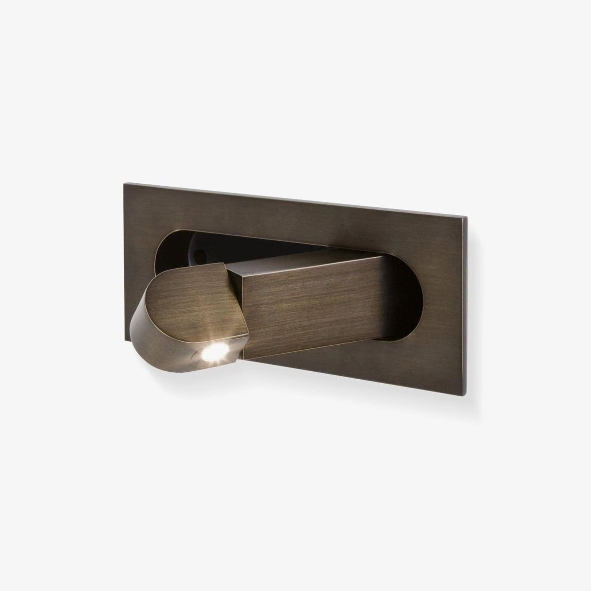 Aluminum LED Reading Wall Light with Adjustable Rotating Head for Bedside