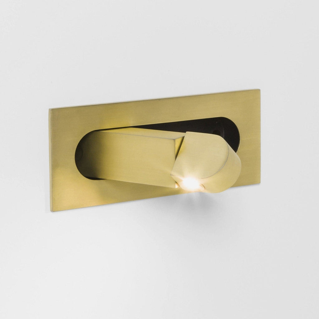 Aluminum LED Reading Wall Light with Adjustable Rotating Head for Bedside