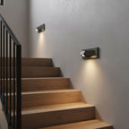 Aluminum LED Reading Wall Light with Adjustable Rotating Head for Bedside