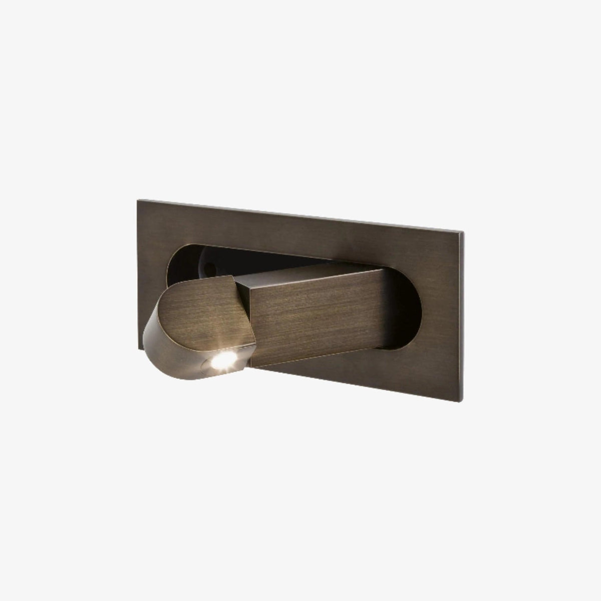 Aluminum LED Reading Wall Light with Adjustable Rotating Head for Bedside