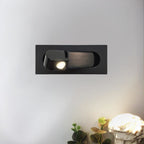 Aluminum LED Reading Wall Light with Adjustable Rotating Head for Bedside