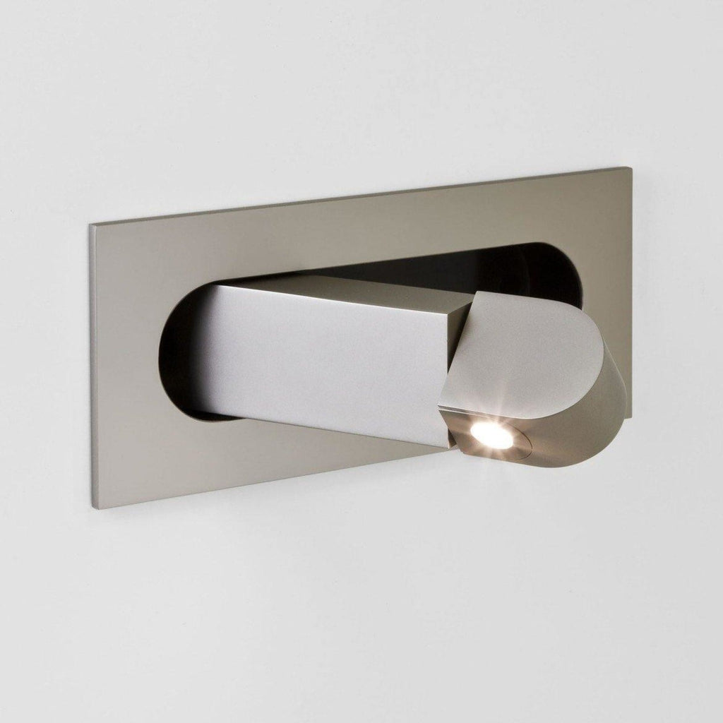 Aluminum LED Reading Wall Light with Adjustable Rotating Head for Bedside