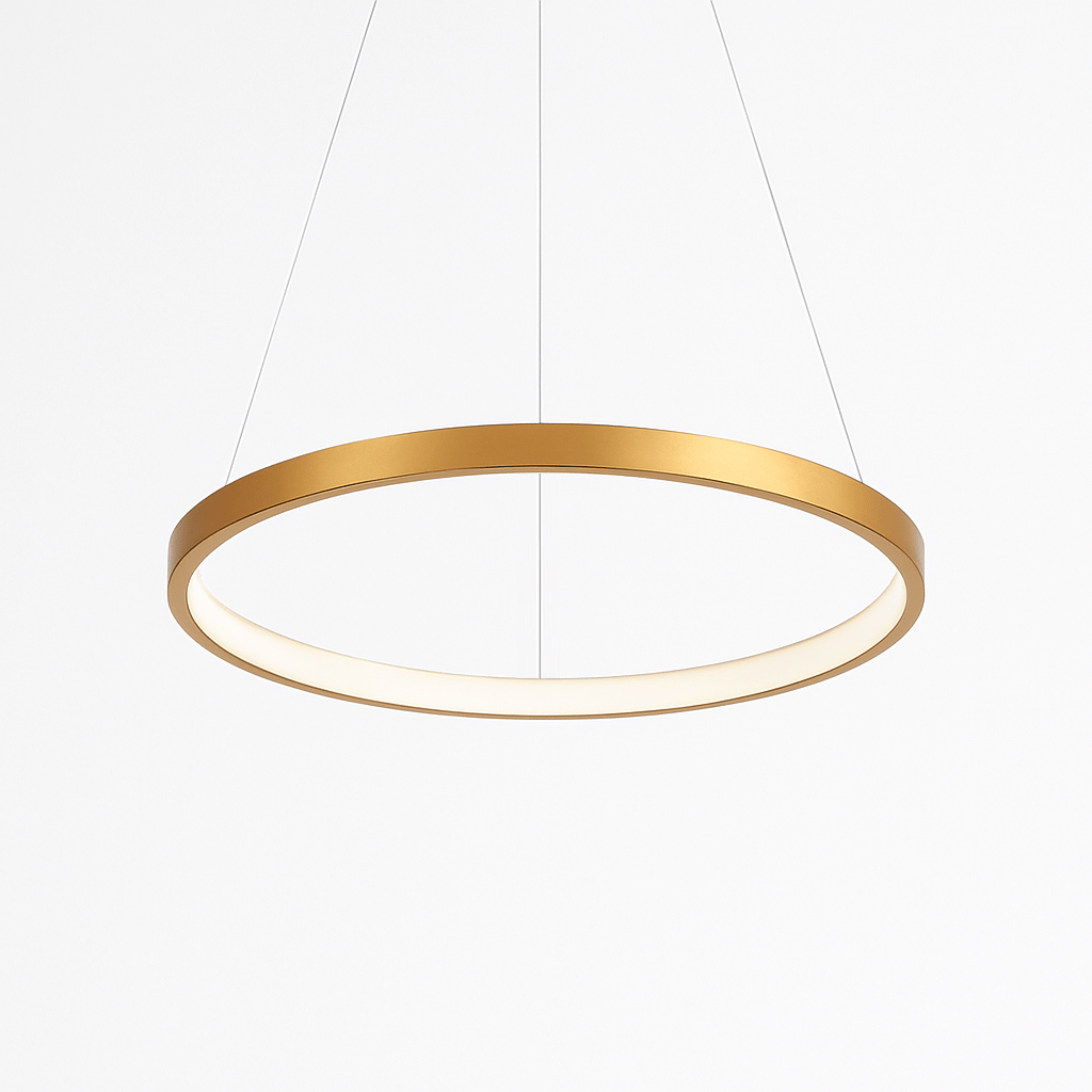 Modern Ring Chandelier Pendant Light with Adjustable Cables