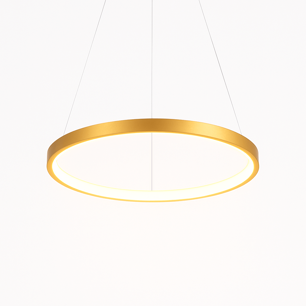 Modern Ring Chandelier Pendant Light with Adjustable Cables