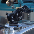 Angry Rubber Duck Hood Ornament Chrome Car and Truck Emblem