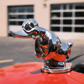 Angry Rubber Duck Hood Ornament Chrome Car and Truck Emblem