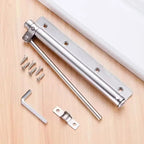 Automatic Spring Door Closer with Adjustable Tension for Interior Doors