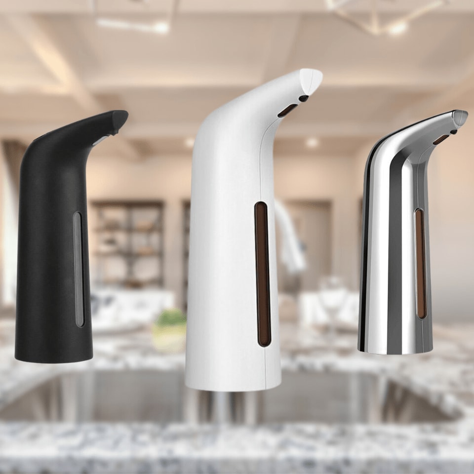 Automatic Touchless Soap Dispenser with Infrared Motion Sensor for Kitchen Sink