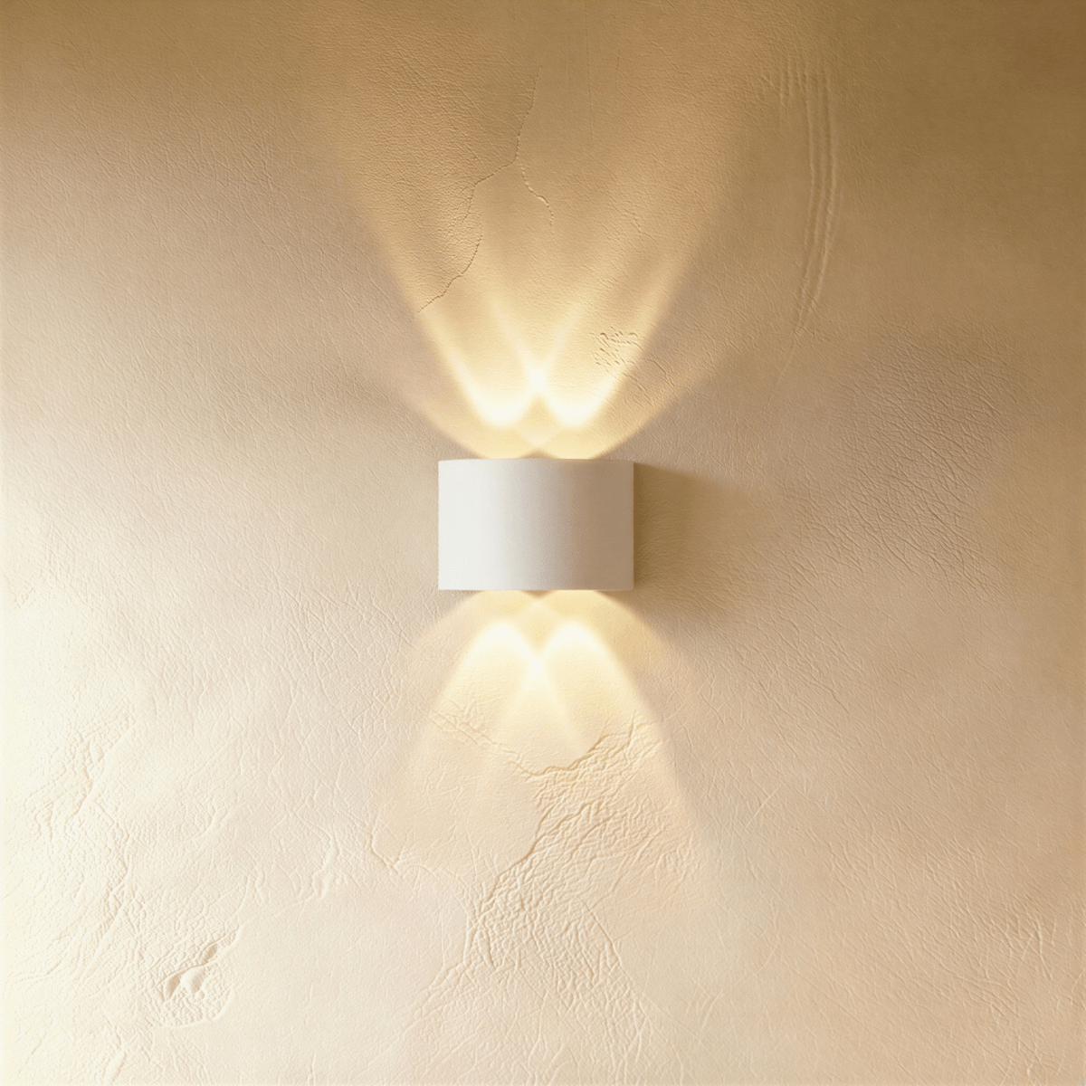 Modern Up Down Wall Sconce with Cube Shade