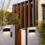 Modern Up Down Wall Sconce with Cube Shade