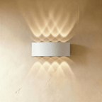 Modern Up Down Wall Sconce with Cube Shade