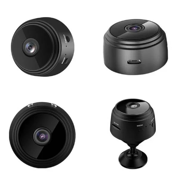Wireless Backup Camera for RV Trailer and Truck Mini WiFi Rear View Camera with Night Vision Motion Detection and Magnetic Mount