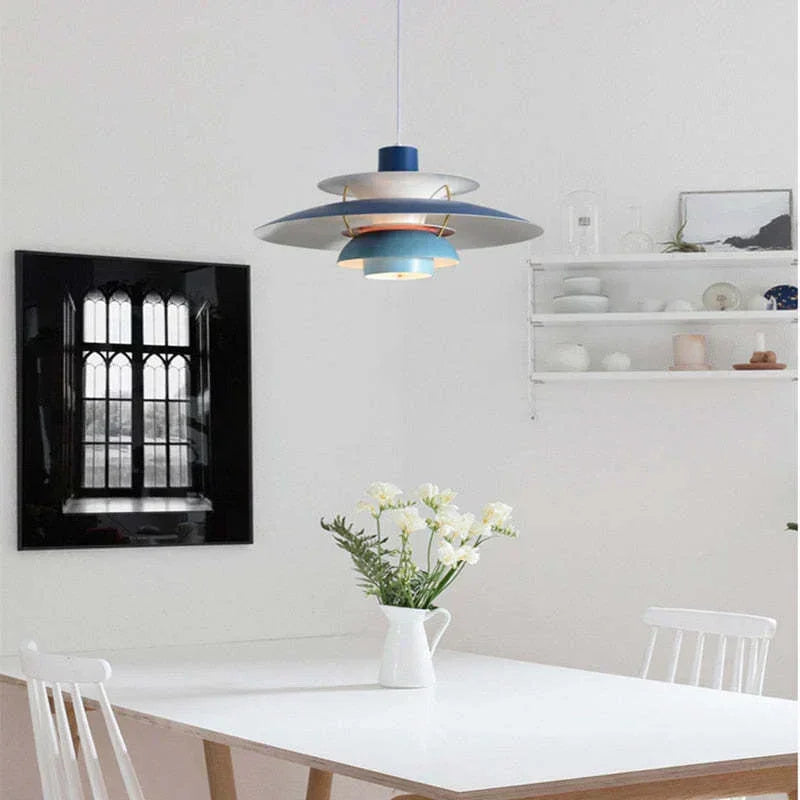 Scandinavian Metal Pendant Light for Dining Room — Harbor Light Co.
