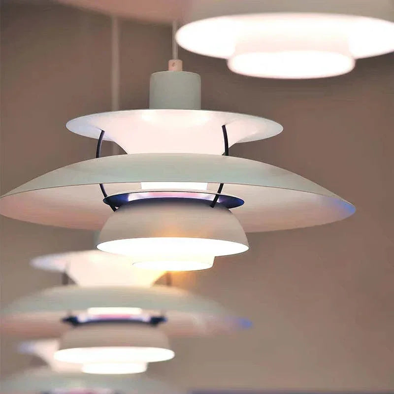 Scandinavian Metal Pendant Light for Dining Room — Harbor Light Co.