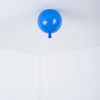 Balloon Flush Mount Ceiling Light with Glossy Acrylic Shade for Kids Room