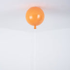 Balloon Flush Mount Ceiling Light with Glossy Acrylic Shade for Kids Room