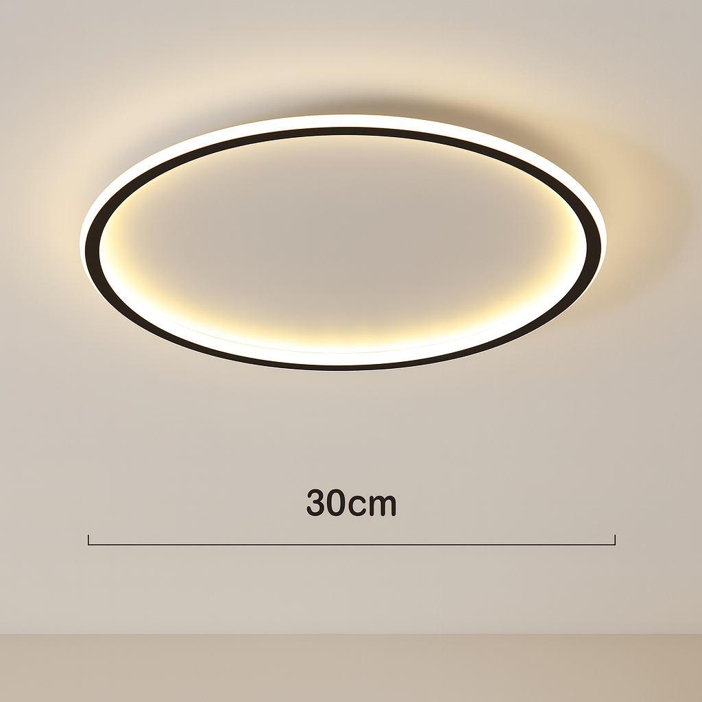 Modern Acrylic Flush Mount Ceiling Light for Living Room — Harbor Light Co.