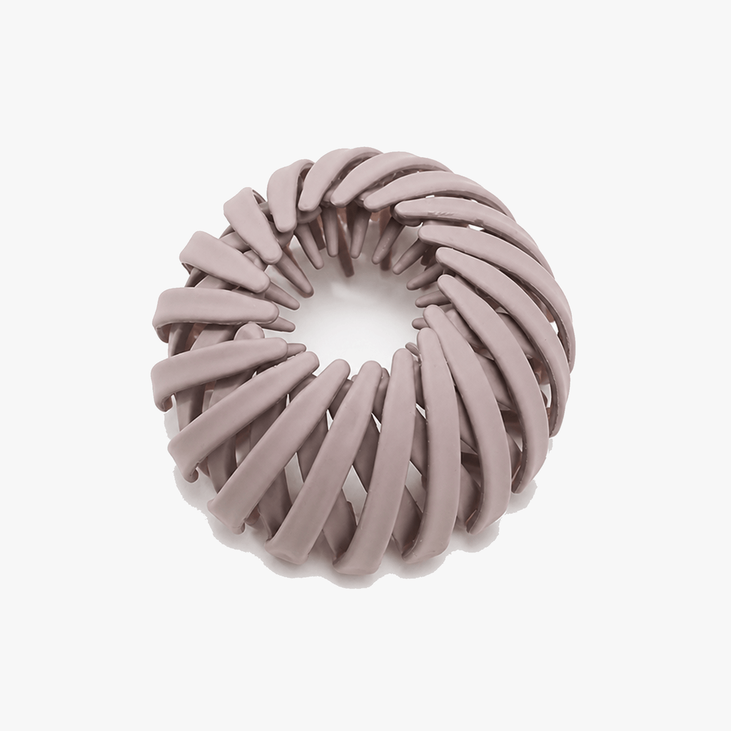 Expandable Bird Nest Hair Clip Bun Maker with Flexible Grip for Women