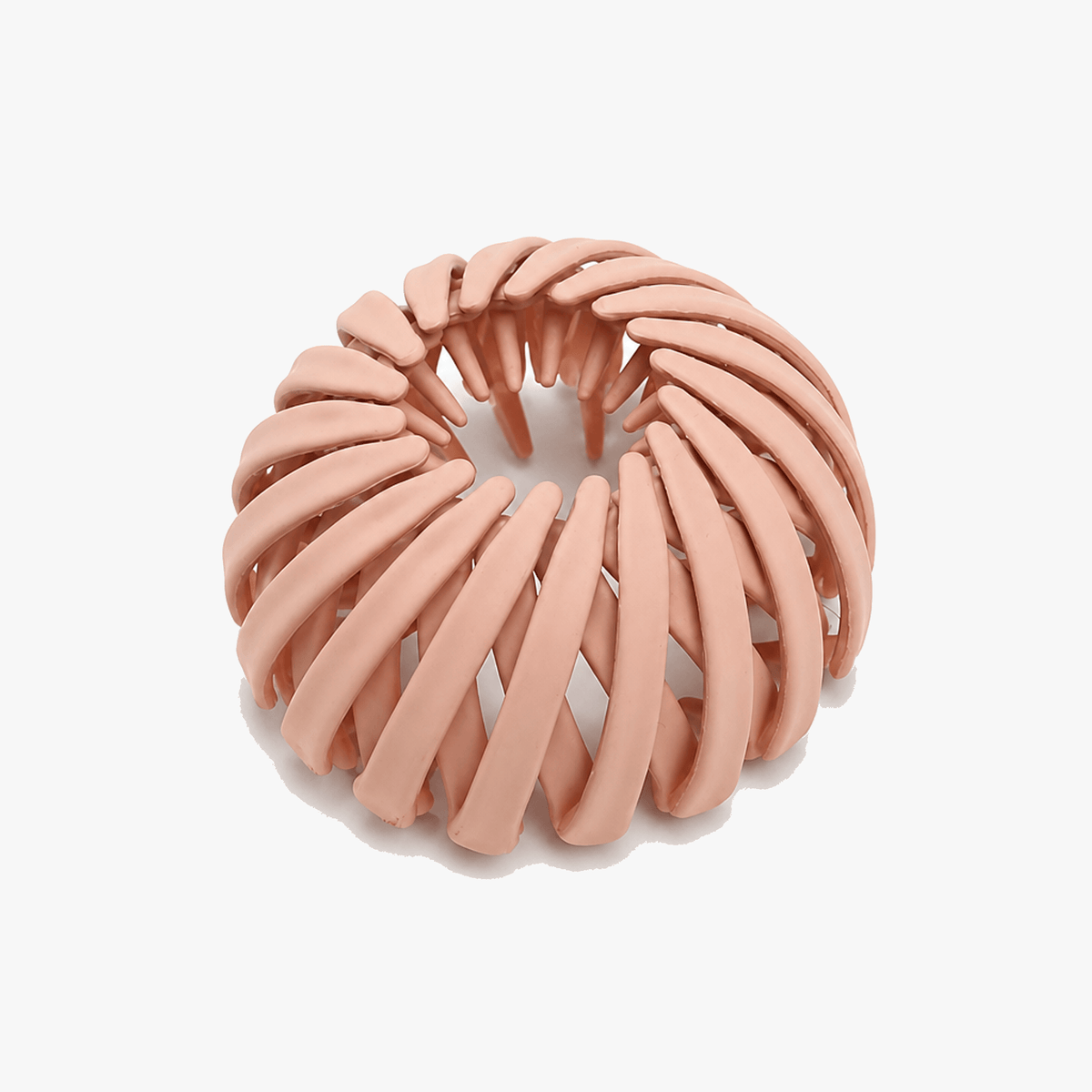 Expandable Bird Nest Hair Clip Bun Maker with Flexible Grip for Women
