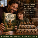 Bigfoot Advent Calendar with Collectible Sasquatch Figurines for Christmas
