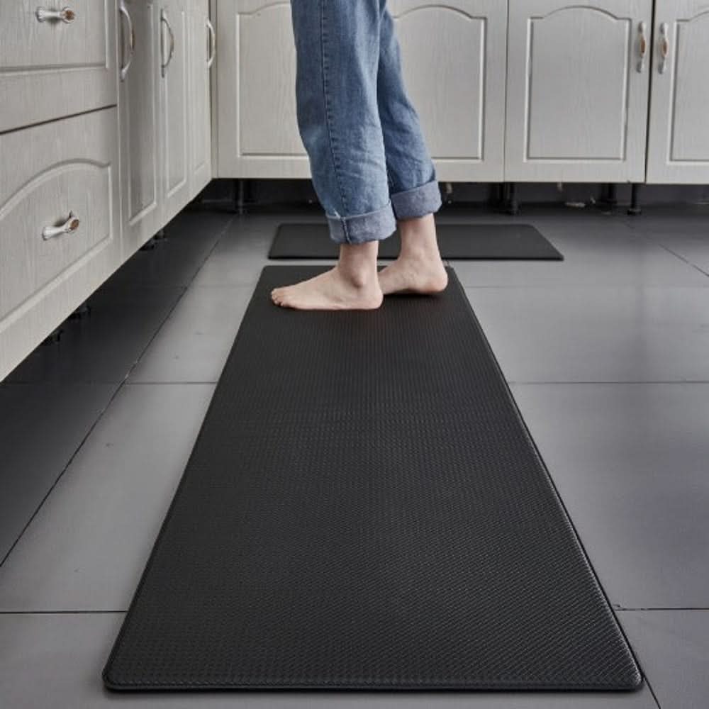 Anti-Fatigue Kitchen Mat Ergonomic Cushioned Standing Mat Non-Slip Waterproof PU Kitchen Floor Runner Rug