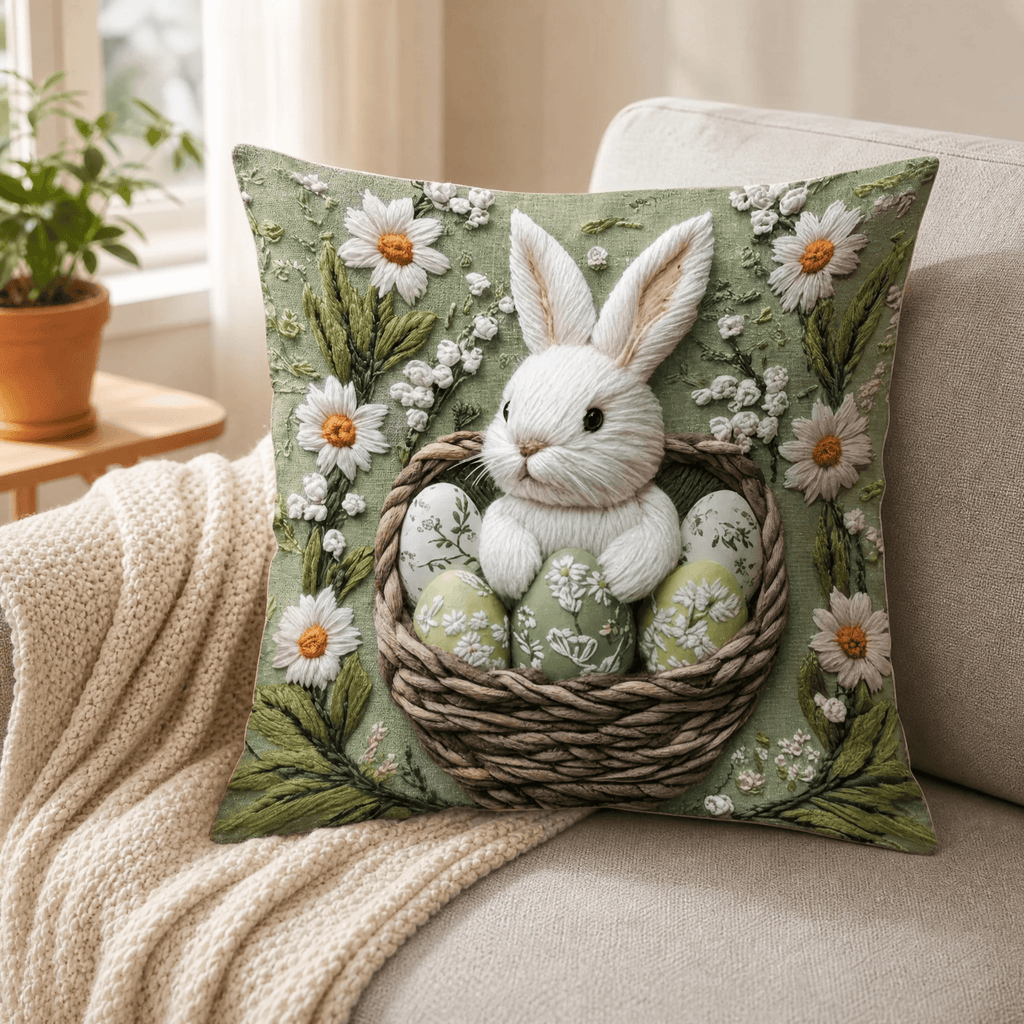 Vintage Botanical Print Throw Pillow Covers with Hidden Zipper | Set of Two