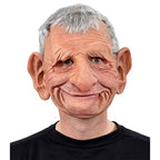 Realistic Latex Mask Full Head Halloween Costume Mask for Adults with Lifelike Detail for Cosplay Masquerade and Themed Parties