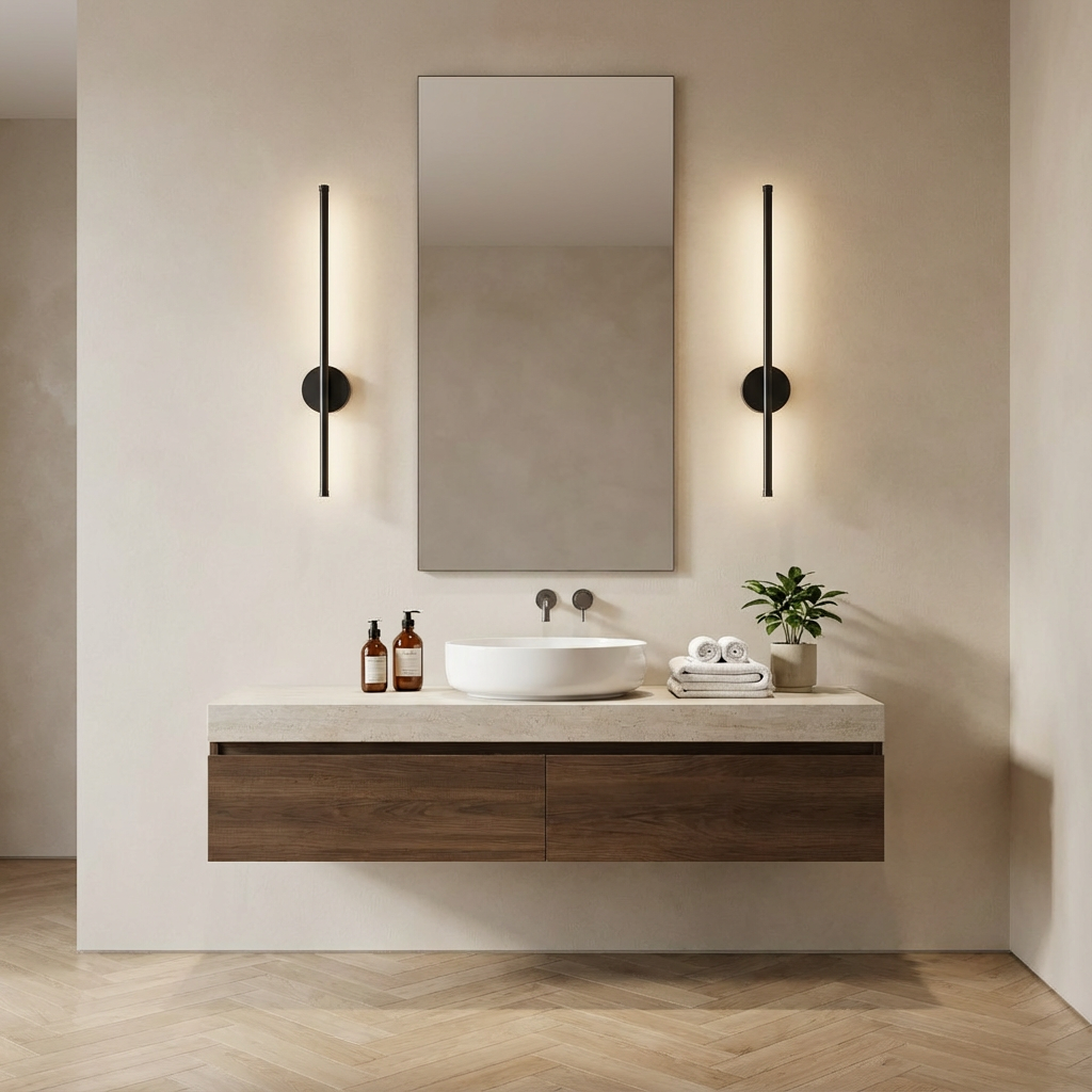 Cordless Rechargeable Wall Sconce LED Light Vertical Bar