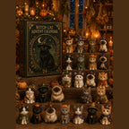 Cat Advent Calendar with Christmas Tree Charm Ornaments for Cat Lovers