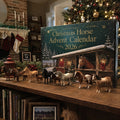 Christmas Horse Advent Calendar with Collectible Horse Figurines for Kids