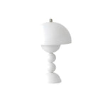 Cordless Mushroom Table Lamp with Stacked Sphere Base and USB Charging