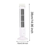 Electric Bladeless Mini Tower Cooling Dekstop Fan | USB Powered