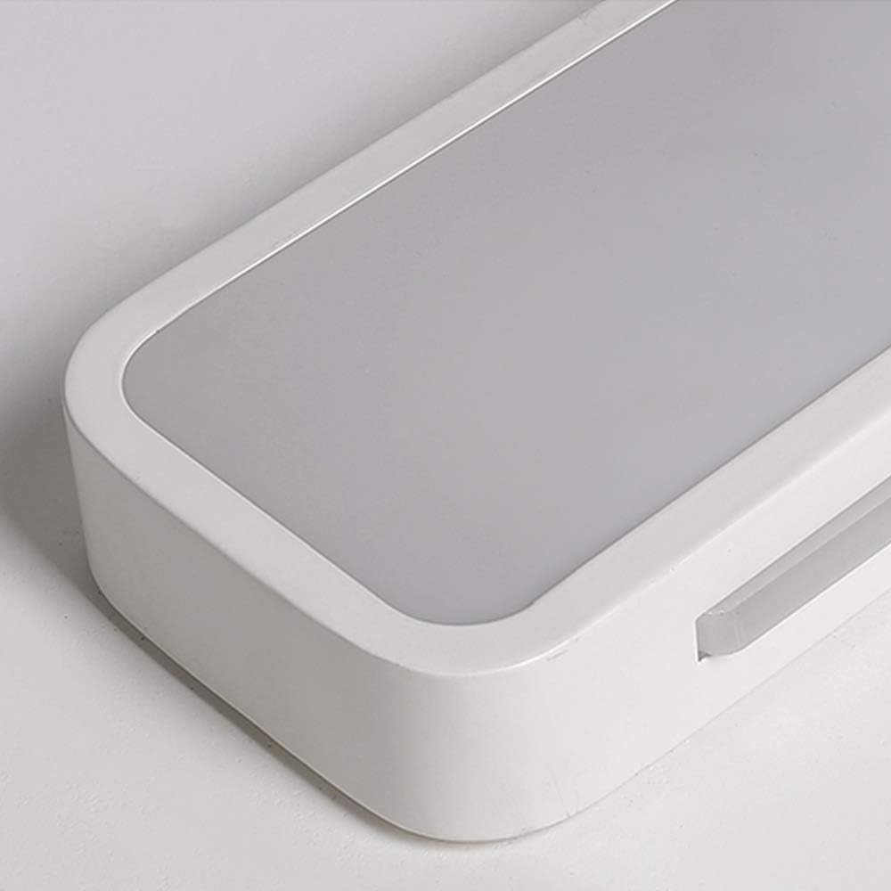 Modern Long Rectangle Flush Mount Ceiling Light with LED