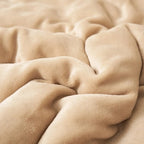 Double Sided Sherpa Fleece Blanket with Plush Flannel for Bed and Sofa