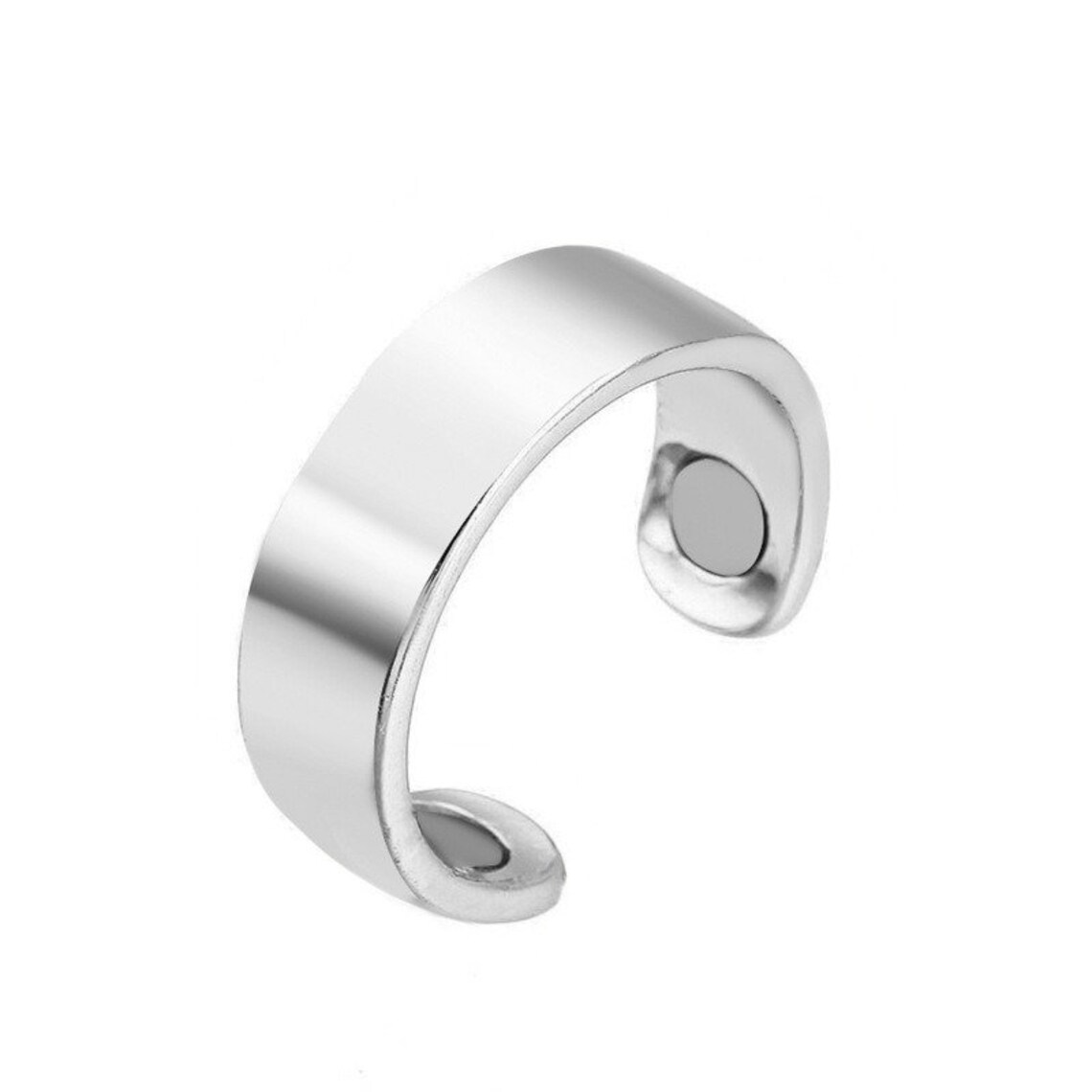 Anti Snore Ring Magnetic Open Adjustable Ring Worn on the Little Finger for Sleep Jewelry for Men and Women