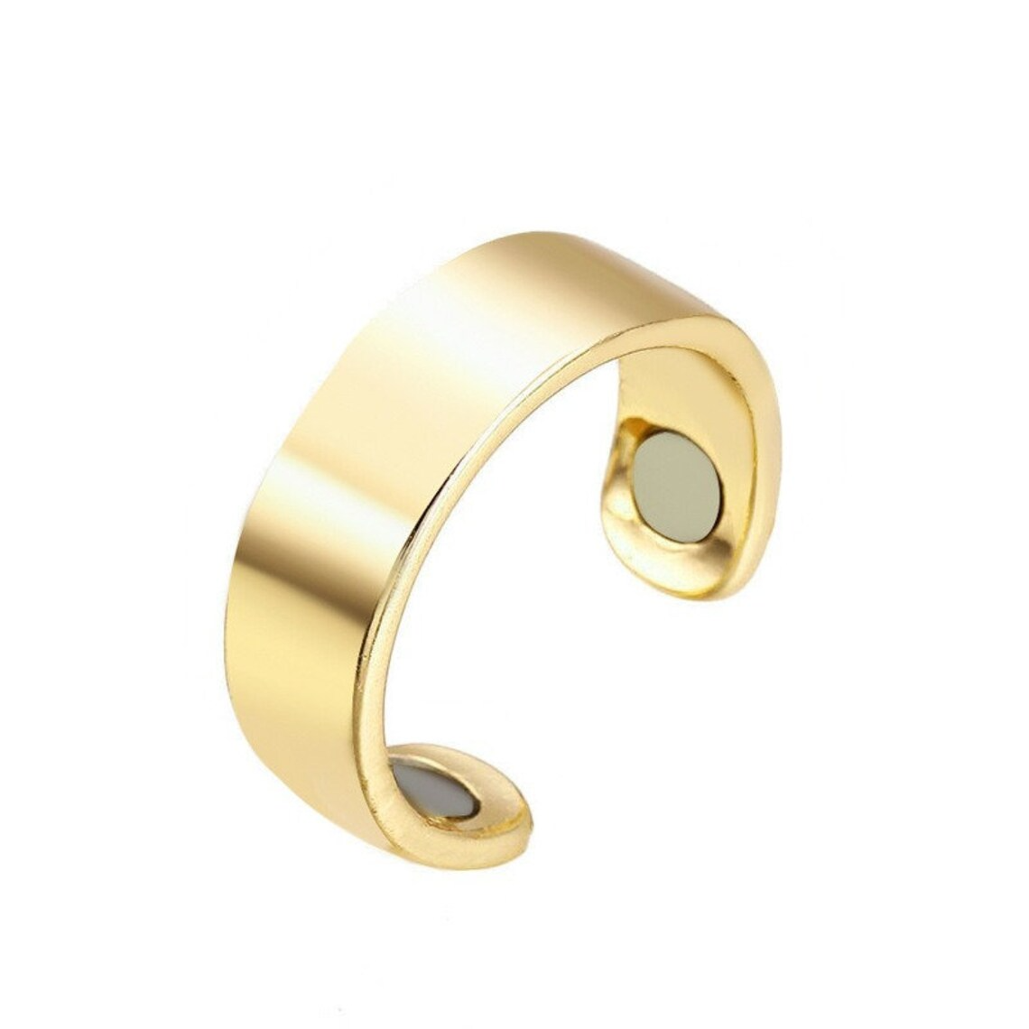 Anti Snore Ring Magnetic Open Adjustable Ring Worn on the Little Finger for Sleep Jewelry for Men and Women