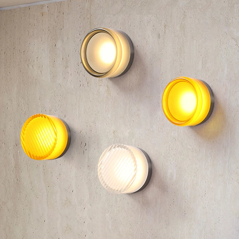 Modern Glass Wall Sconce for Living Room — Harbor Light Co.