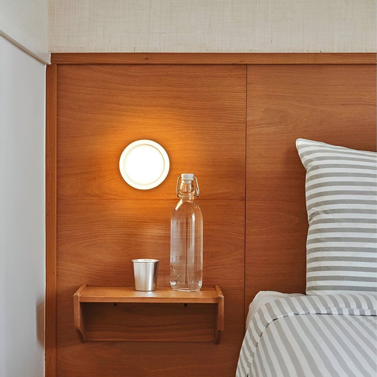 Modern Glass Wall Sconce for Living Room — Harbor Light Co.