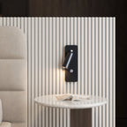 Adjustable LED Bedside Reading Light Wall Sconce with USB Charging Port