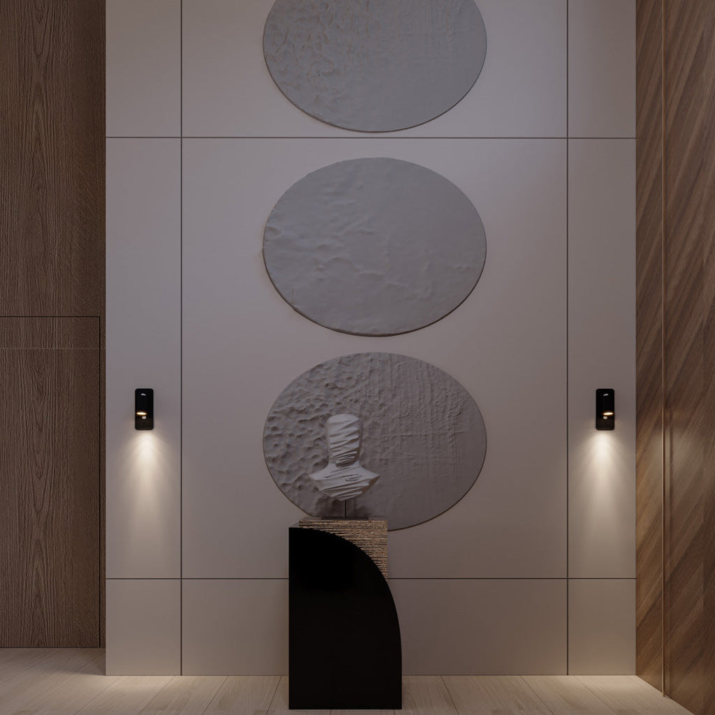 Adjustable LED Bedside Reading Light Wall Sconce with USB Charging Port