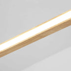 Contemporary Oval Wooden Pendant Light with Integrated Ring Diffuser
