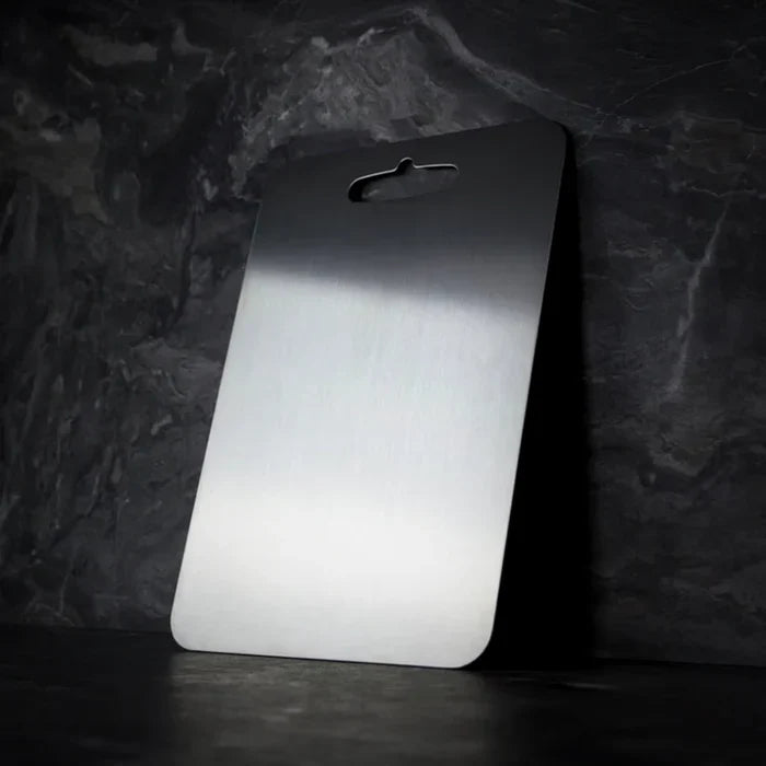 Titanium Cutting Board Non-Porous Antibacterial Kitchen Chopping Board Odor and Stain Resistant Knife Friendly