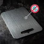 Titanium Cutting Board Non-Porous Antibacterial Kitchen Chopping Board Odor and Stain Resistant Knife Friendly