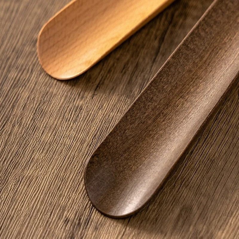 Extra Long Handle Shoe Horn with Wall Mount for Easy On Without Bending