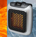 Portable Plug In Wall Outlet Space Heater Ceramic Mini Heater with Timer Thermostat and Tip Over Protection