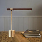 Modern Wood Table Lamp for Home Office — Harbor Light Co.